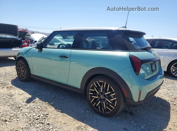 WMW13GD00S2W58596 2025 MINI COOPER Turquoise Trasero izquierdo