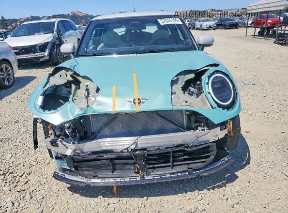 WMW13GD00S2W58596 2025 MINI COOPER Turquoise Vista frontal