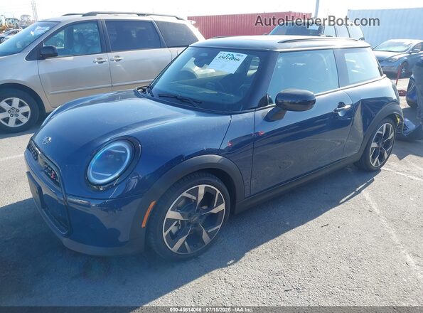 WMW23GD00S2W68162 2025 MINI HARDTOP Blue Առջևի ձախ երեք քառորդ տեսարան