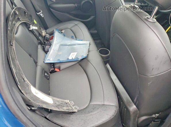 WMW33DK00P2U08731 2023 MINI COOPER Blue Engine compartment view