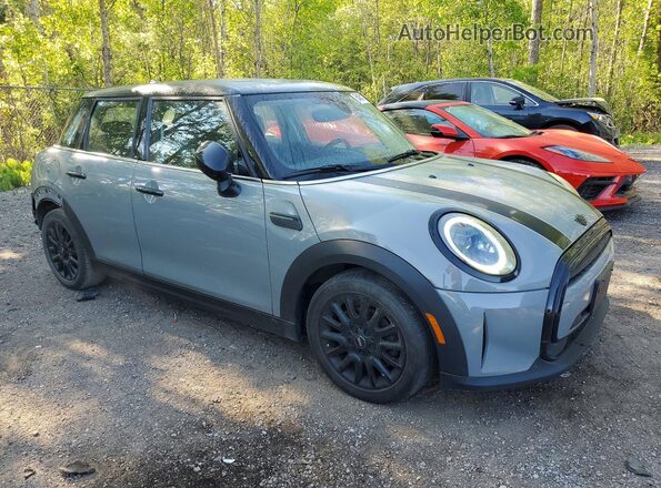 WMW33DK06N2P74481 2022 MINI COOPER Серый Передняя правая четверть
