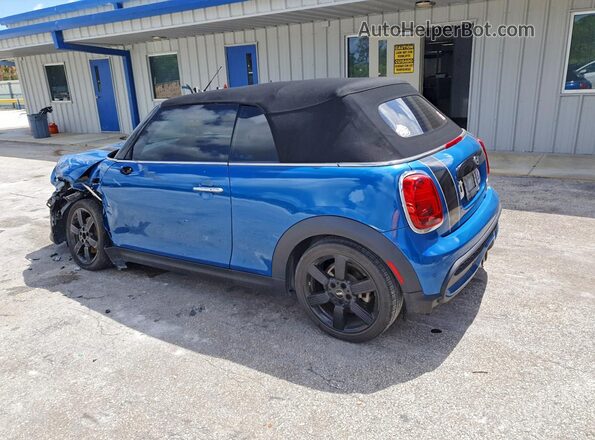 WMW43DL01N3N81362 2022 MINI COOPER Blue Rear left