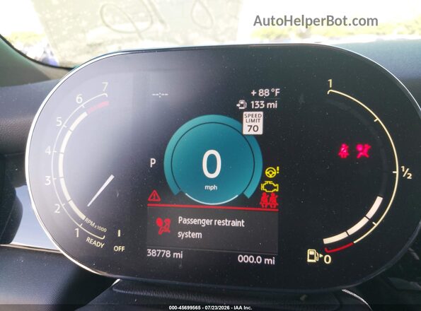 WMW43DL09N3P13896 2022 MINI CONVERTIBLE Green Հետևի նստատեղերի տեսք