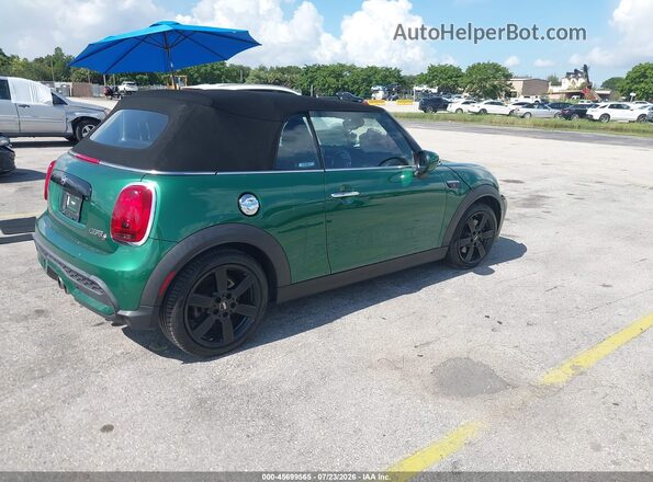 WMW43DL09N3P13896 2022 MINI CONVERTIBLE Green Հետևի աջ