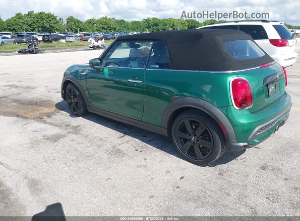 WMW43DL09N3P13896 2022 MINI CONVERTIBLE Green Հետևի ձախ