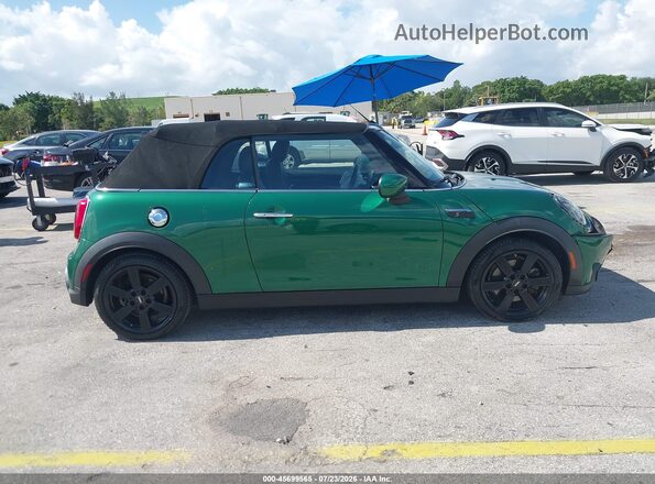 WMW43DL09N3P13896 2022 MINI CONVERTIBLE Green Սալոնի հետևի տեսք