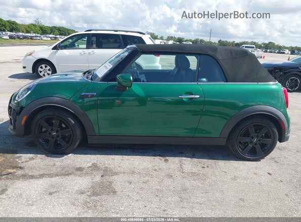 WMW43DL09N3P13896 2022 MINI CONVERTIBLE Green Սալոնի 360 աստիճան տեսք