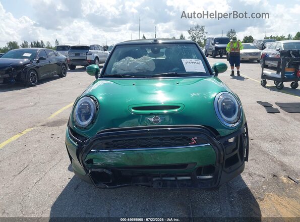 WMW43DL09N3P13896 2022 MINI CONVERTIBLE Green Սարքավորումների վահանակի տեսք