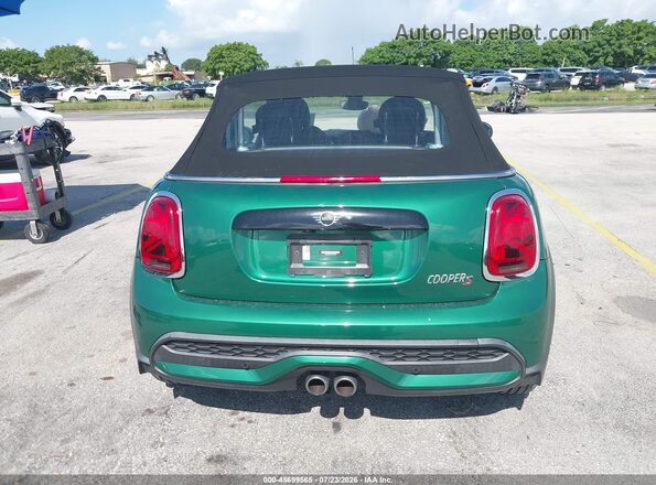 WMW43DL09N3P13896 2022 MINI CONVERTIBLE Green 