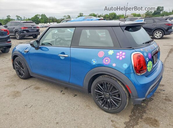 WMW53DH06N2P84007 2022 MINI COOPER Blue Rear left