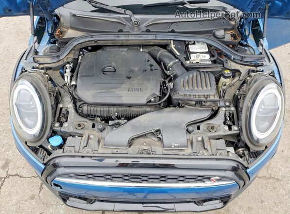 WMW53DH06N2P84007 2022 MINI COOPER Blue Rear interior view