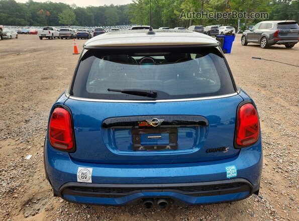 WMW53DH06N2R21818 2022 MINI COOPER Two Tone უკანა ხედი
