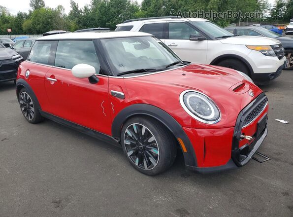 WMW53DH07N2R47120 2022 MINI COOPER Red Передня права чверть