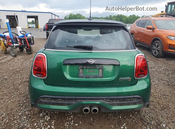 WMW53DH07R2W04975 2024 MINI COOPER Green Widok z tyłu
