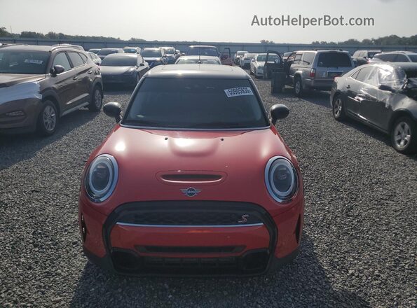WMW53DK04P2U07445 2023 MINI COOPER Red Вид спереду