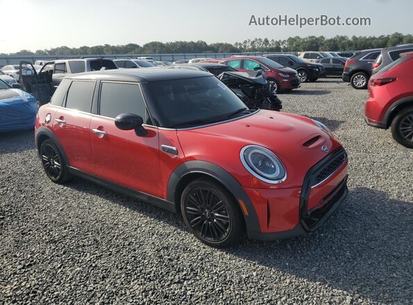 WMW53DK04P2U07445 2023 MINI COOPER Red Передня права чверть
