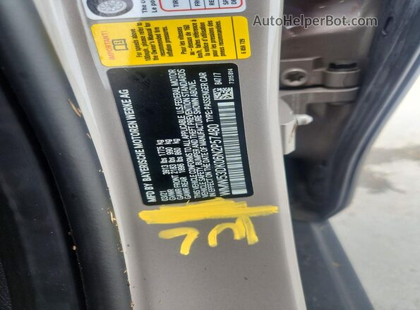 WMW53DK06N2P57480 2022 MINI COOPER Серый Вид наклейки с VIN-кодом