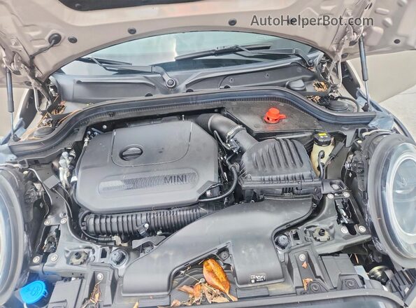 WMW53DK06N2P57480 2022 MINI COOPER Серый Вид задней части салона