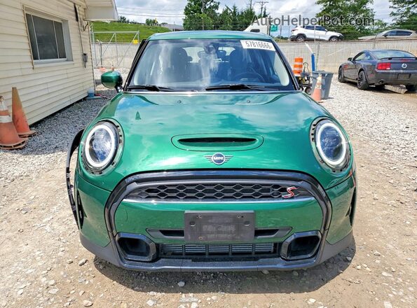 WMW53DK08P2T36492 2023 MINI COOPER Green Դիմացի տեսք