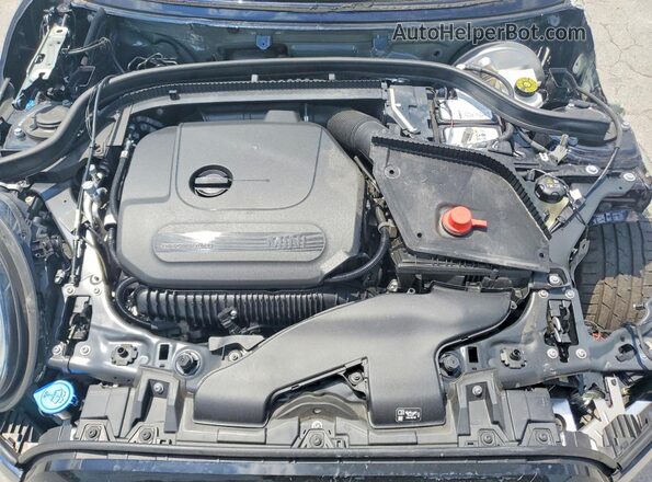 WMW53DK08P2T97390 2023 MINI COOPER Blue Вид задньої частини салону