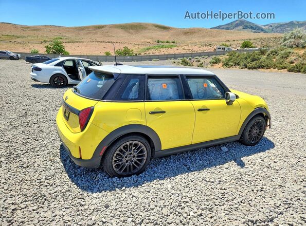 WMW53GD07S2X13854 2025 MINI COOPER Yellow Задня права чверть