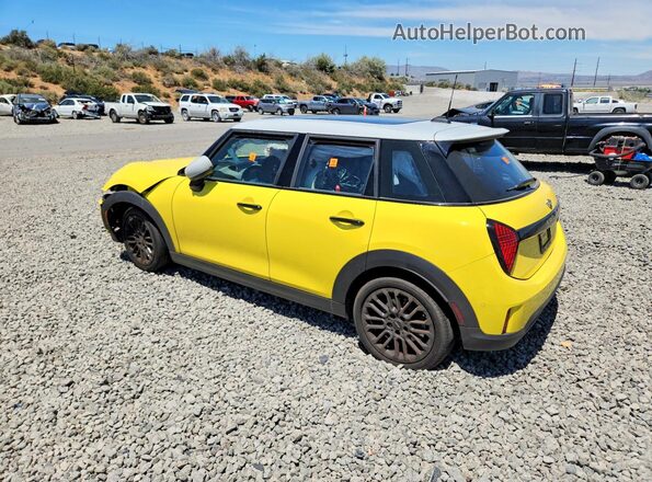 WMW53GD07S2X13854 2025 MINI COOPER Yellow Задня ліва чверть