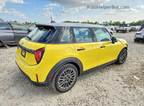WMW53GD07S2X13854 2025 MINI COOPER Yellow Tył prawy