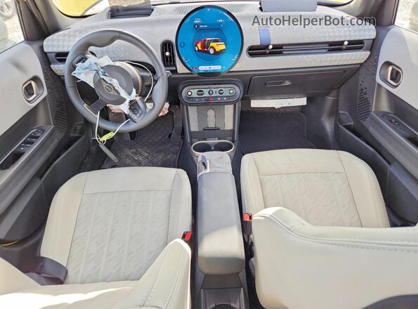 WMW53GD07S2X13854 2025 MINI COOPER Yellow Widok zestawu wskaźników