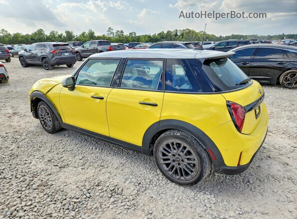 WMW53GD07S2X13854 2025 MINI COOPER Yellow Tył lewy