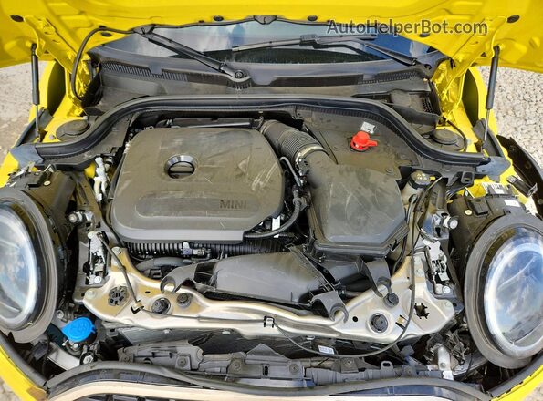 WMW53GD07S2X13854 2025 MINI COOPER Yellow Widok komory silnika