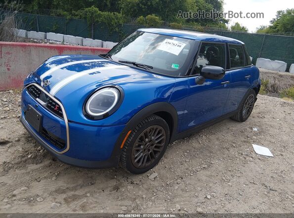 WMW53GD09S2W53236 2025 MINI HARDTOP Blue Առջևի ձախ երեք քառորդ տեսարան