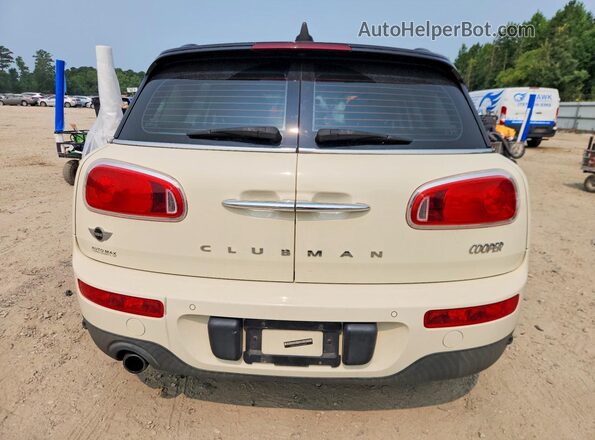 WMWLN5C52G2E30856 2016 MINI COOPER Beige Вид ззаду
