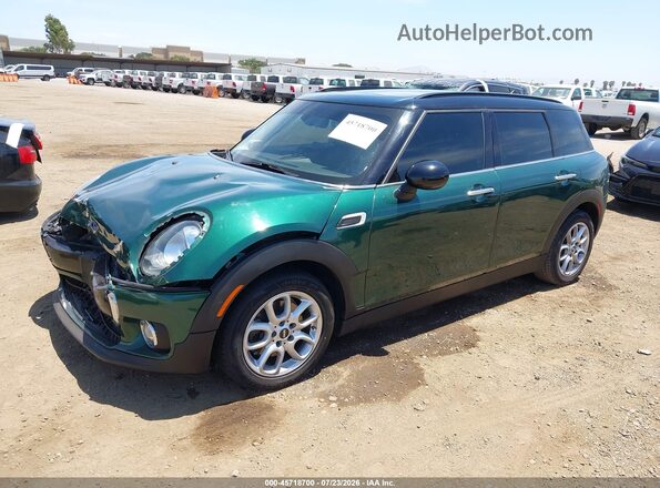 WMWLN5C53G2E06940 2016 MINI CLUBMAN Green Передня ліва чверть