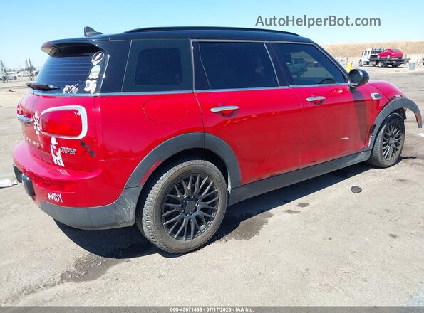 WMWLN5C54G2B28596 2016 MINI CLUBMAN Красный Задняя правая четверть