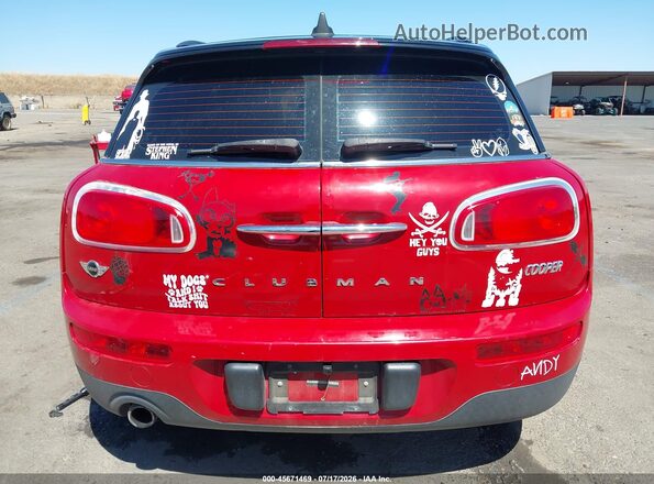 WMWLN5C54G2B28596 2016 MINI CLUBMAN Красный 