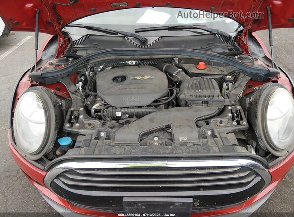 WMWLN5C55G2E06972 2016 MINI CLUBMAN Red უკანა ხედი