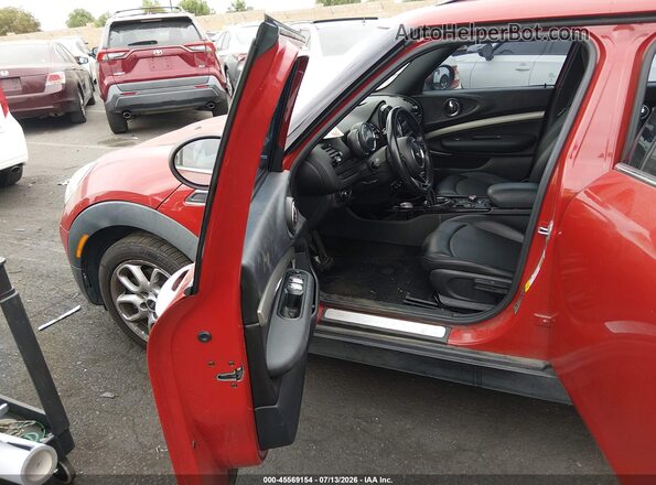 WMWLN5C55G2E06972 2016 MINI CLUBMAN Red წინა სალონის ხედი