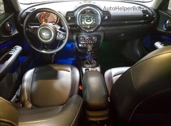 WMWLN5C58G2E29534 2016 MINI COOPER Black Вид панелі приладів