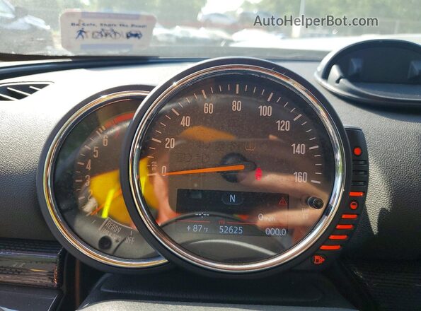 WMWLN9C34H2B32414 2017 MINI COOPER Gray Instrument cluster view