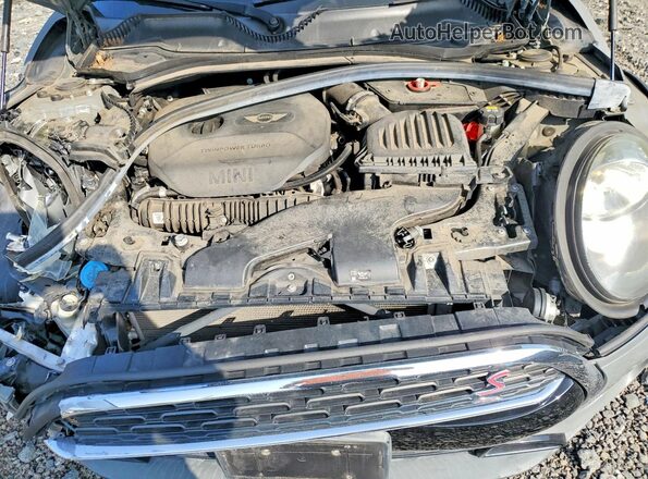 WMWLN9C34H2B32414 2017 MINI COOPER Gray Rear interior view