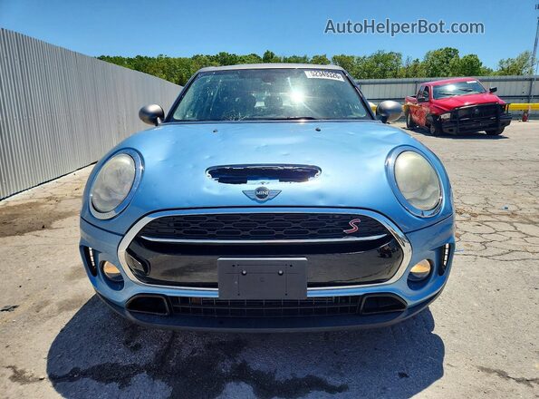 WMWLN9C36H2E50566 2017 MINI COOPER Blue Front view