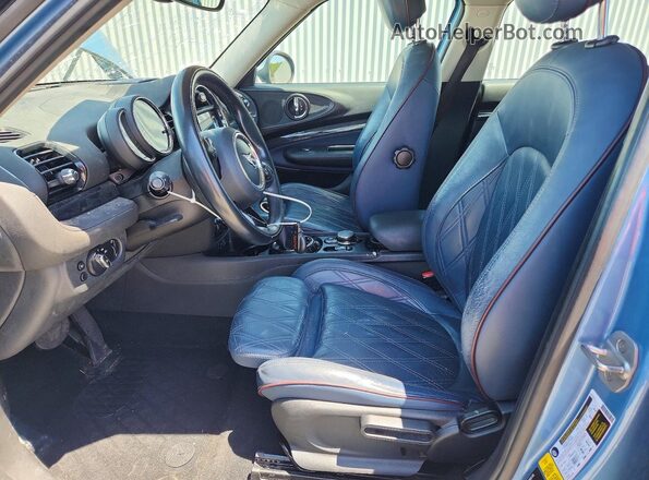 WMWLN9C36H2E50566 2017 MINI COOPER Blue Front interior view