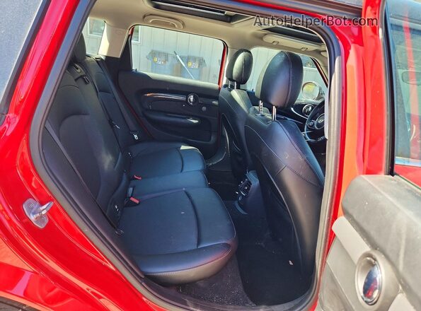 WMWLN9C50G2E48442 2016 MINI COOPER Red Rear seats view