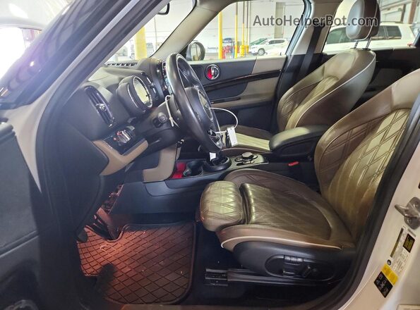 WMWLN9C50K2E51608 2019 MINI COOPER White Vista interior delantera