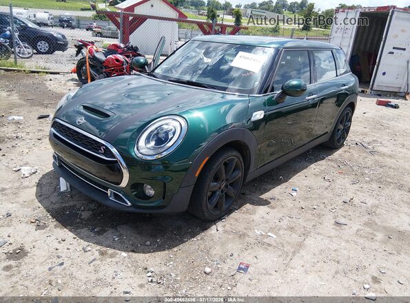 WMWLN9C50K2H59829 2019 MINI CLUBMAN Зеленый Передняя левая четверть