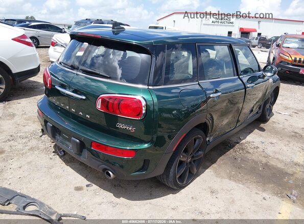 WMWLN9C50K2H59829 2019 MINI CLUBMAN Зеленый Задняя правая четверть