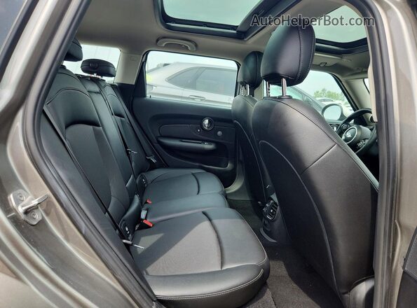 WMWLU1C30H2F28943 2017 MINI COOPER Silver Rear seats view