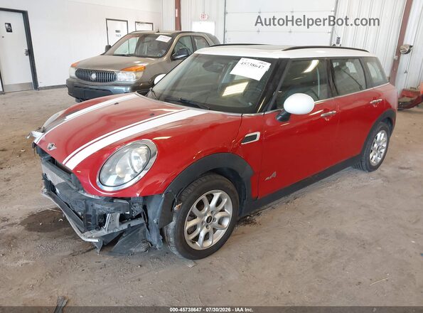 WMWLU1C50H2F28099 2017 MINI CLUBMAN Red Front left