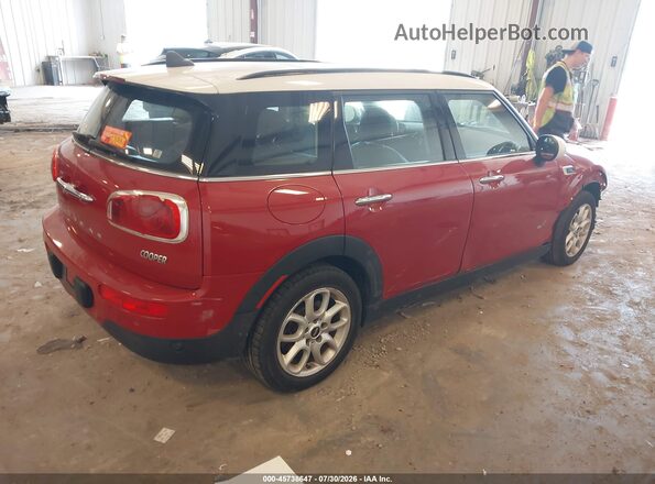 WMWLU1C50H2F28099 2017 MINI CLUBMAN Red Rear right