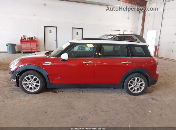 WMWLU1C50H2F28099 2017 MINI CLUBMAN Red 360 interior view